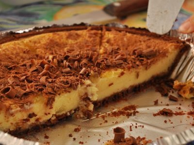 Творожный торт с желатином