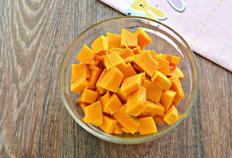 нарезка тыквы