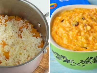 Солнечная тыквенная каша с рисом