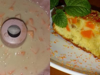 Тыквенная шарлотка