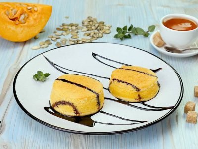 Тыквенное суфле в духовке