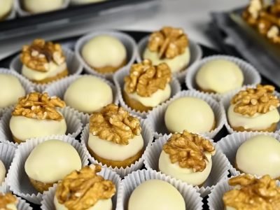 Тыквенные конфеты с орехами