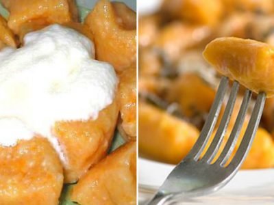 Тыквенные ленивые вареники