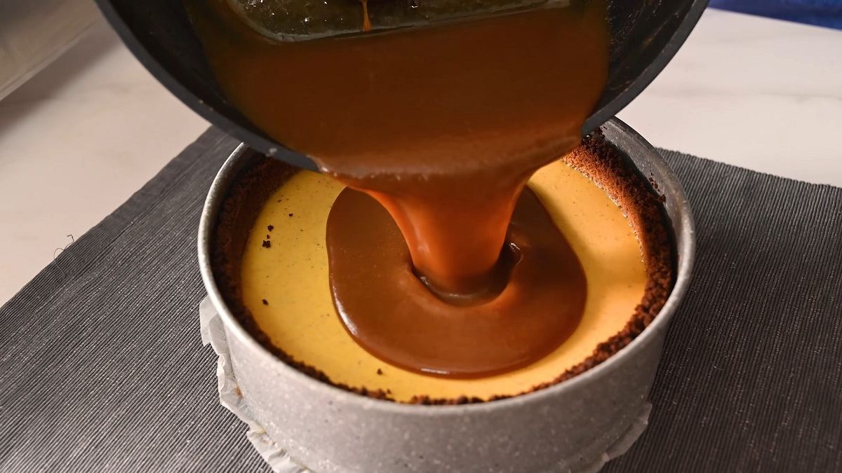 покрытие чизкейка заливкой