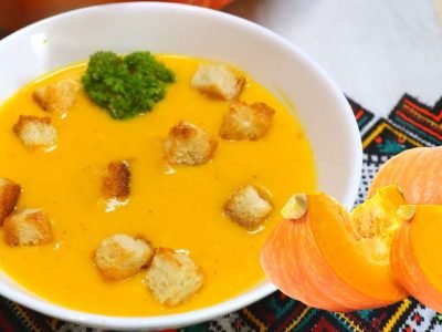 Тыквенный крем-суп: лучшее осеннее блюдо