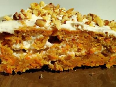 Тыквенный пирог без выпечки