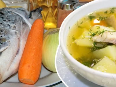 Уха из рыбьей головы: самая наваристая