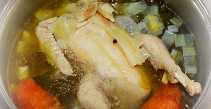 куриный бульон