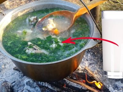 Уха с молоком