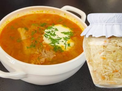 Знаменитый украинский капустняк