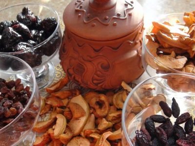 Украинский узвар из сухофруктов