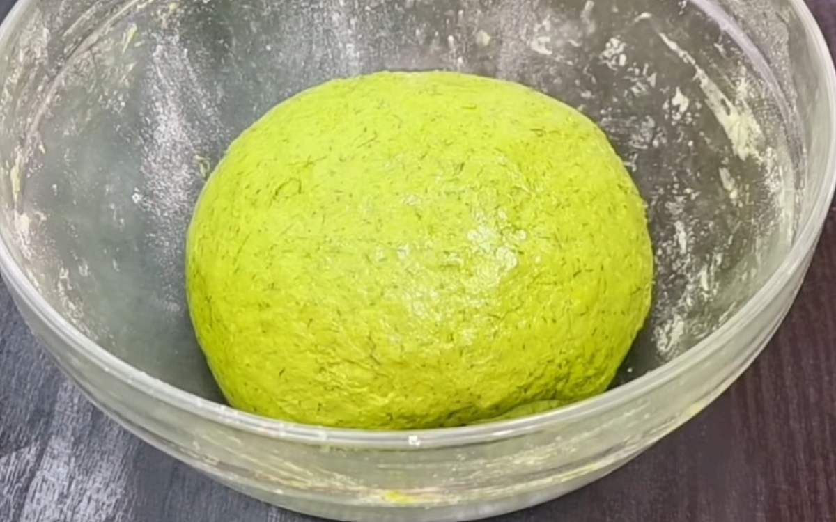 укропное тесто