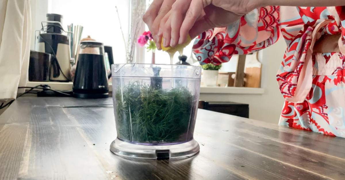 укроп с лимонным соком