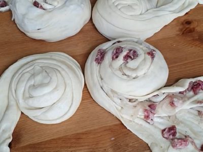 Узбекские лепешки с мясом