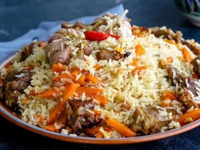 Узбекский плов с бараниной