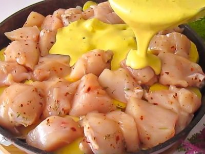 Ужин из куриного филе: блюдо «всё в одном»