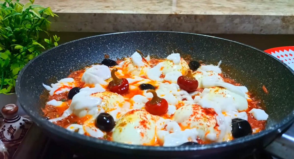 блюдо из яиц