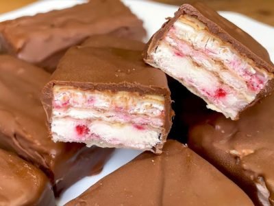 Хрустящие вафельные батончики без сахара