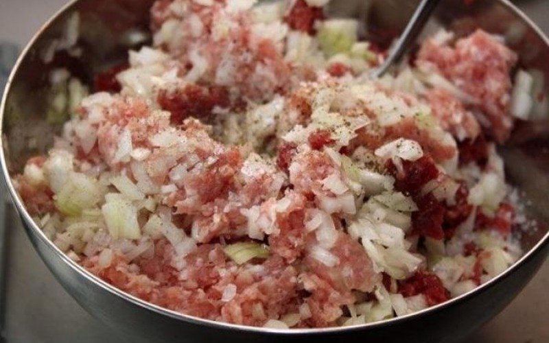 как замешать фарш