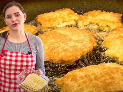 Сочные вафли с фаршем в кляре от Ольги Матвей