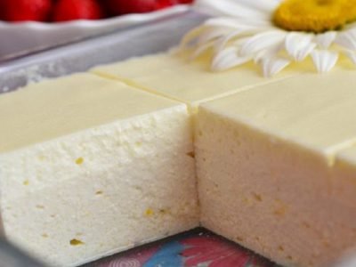 Ванильная запеканка