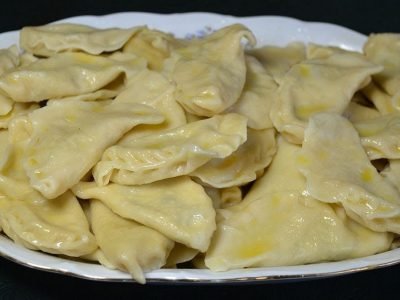Нежные вареники курзе по-дагестански с начинкой