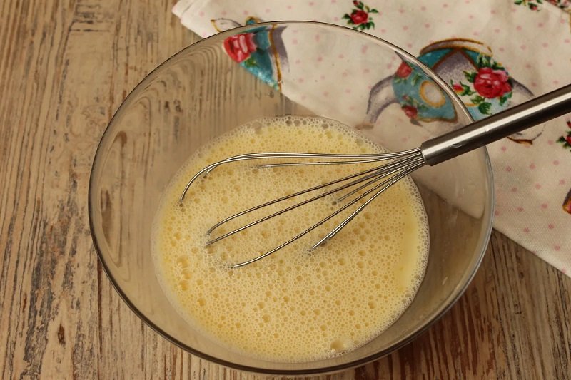 процесс приготовления теста