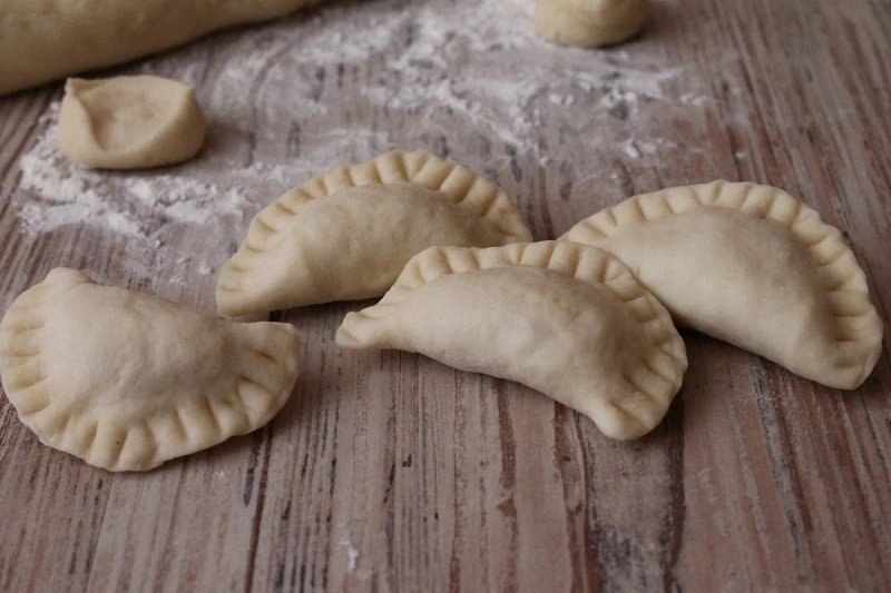 сформированные вареники