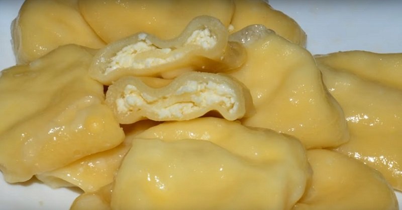 вареники с творогом