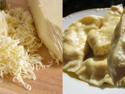 Вареники с адыгейским сыром