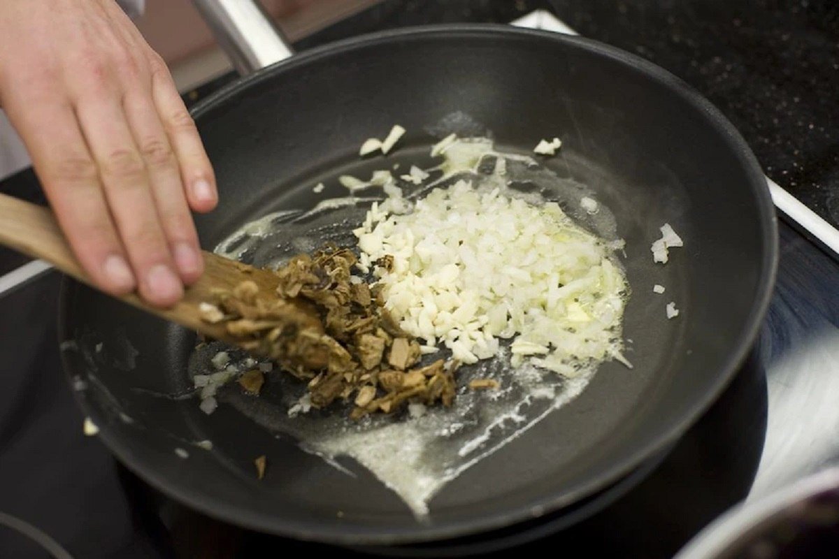 приготовление грибной начинки