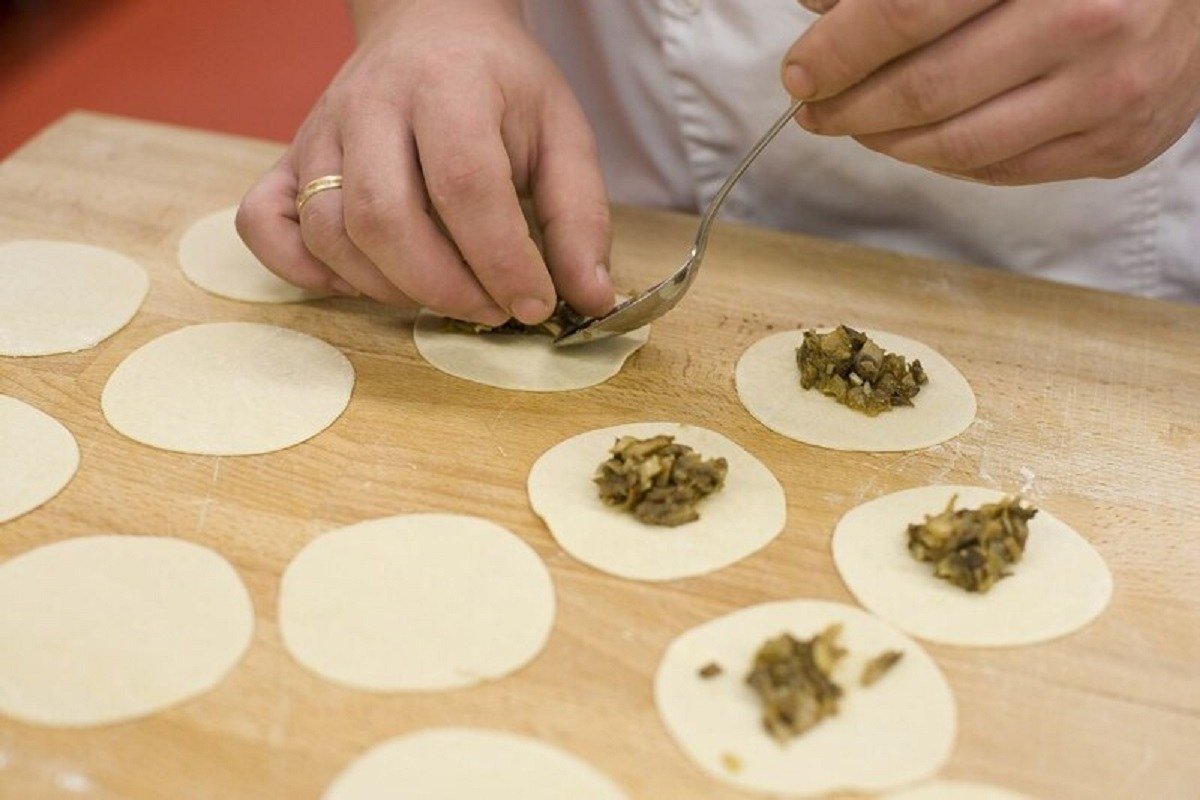 формирование вареников