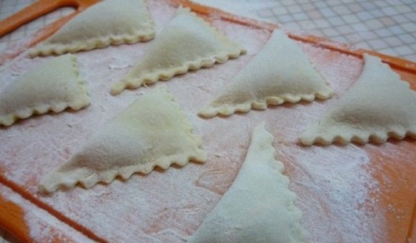 как налепить вареники