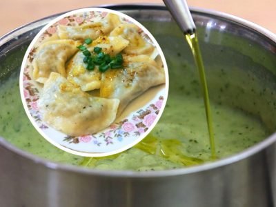 Вареники с кабачком