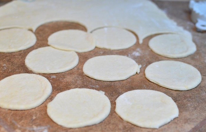 заготовка из теста