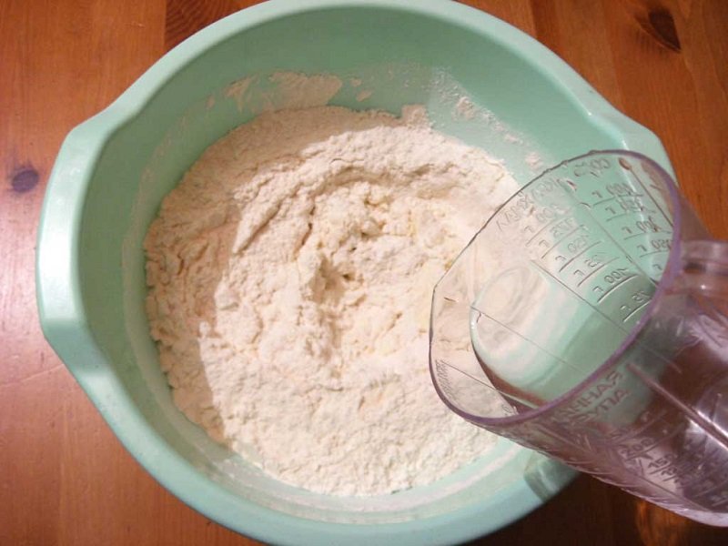 тесто для вареников