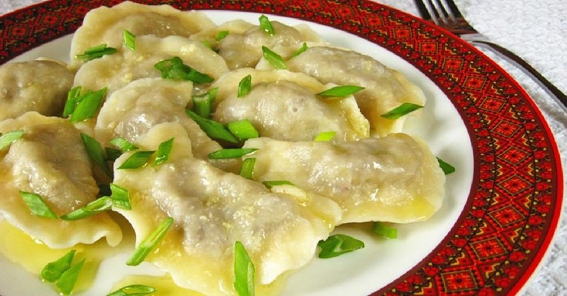 вареники с мясом