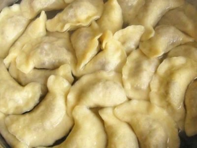 Вареники с ливером