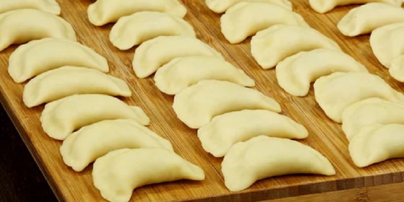 вареники с капустой