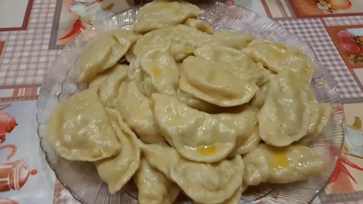 Вареники с сырой картошкой