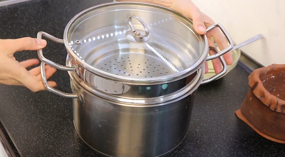 вареники с творогом на пару