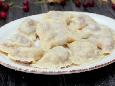 Вареники с вишней