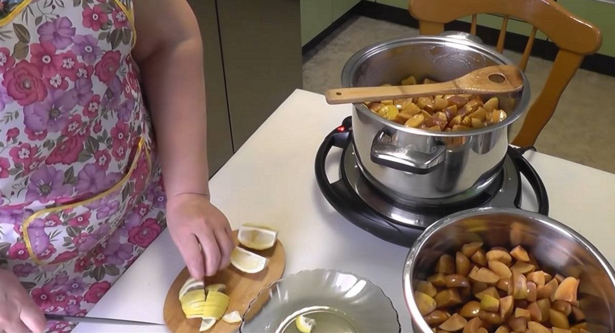 нарезка лимона