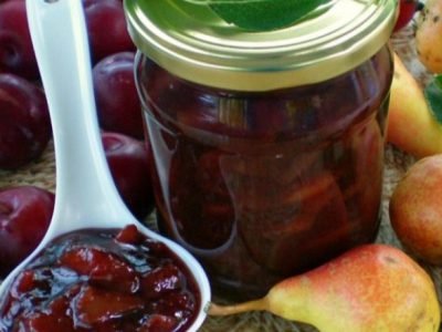 Варенье из груш и слив