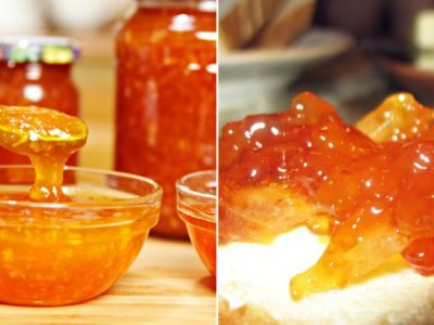 Варенье из персиков с цитрусовыми