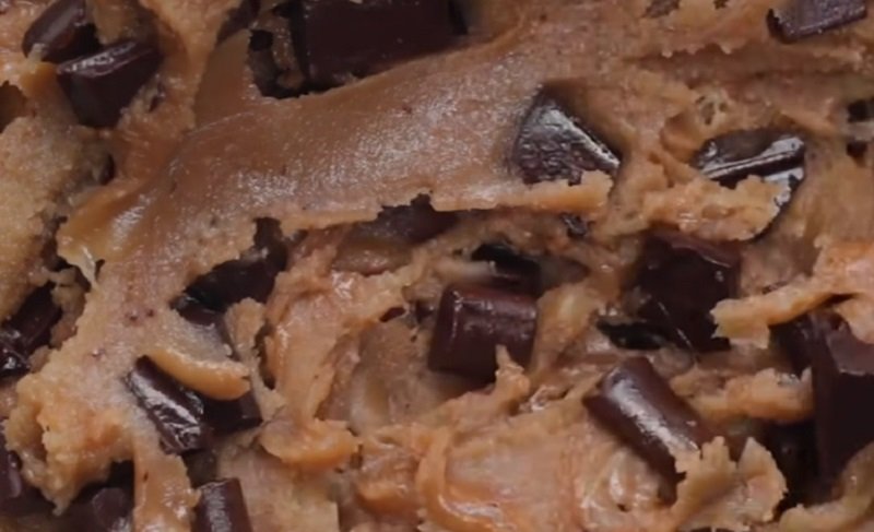 тесто с шоколадом