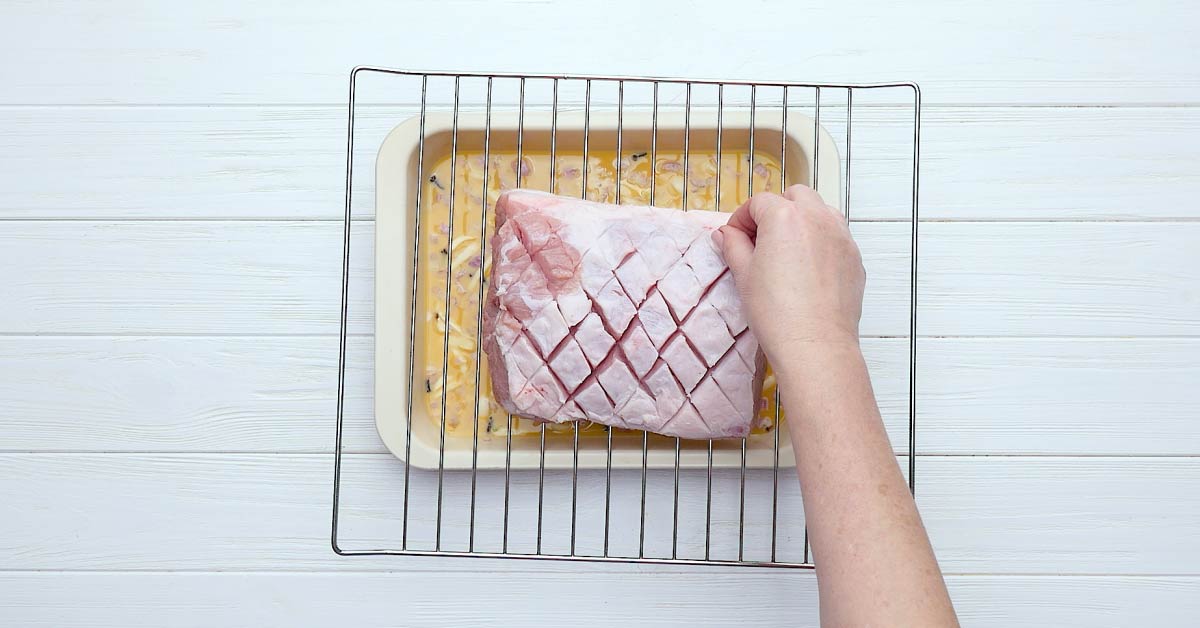 ветчина в духовке