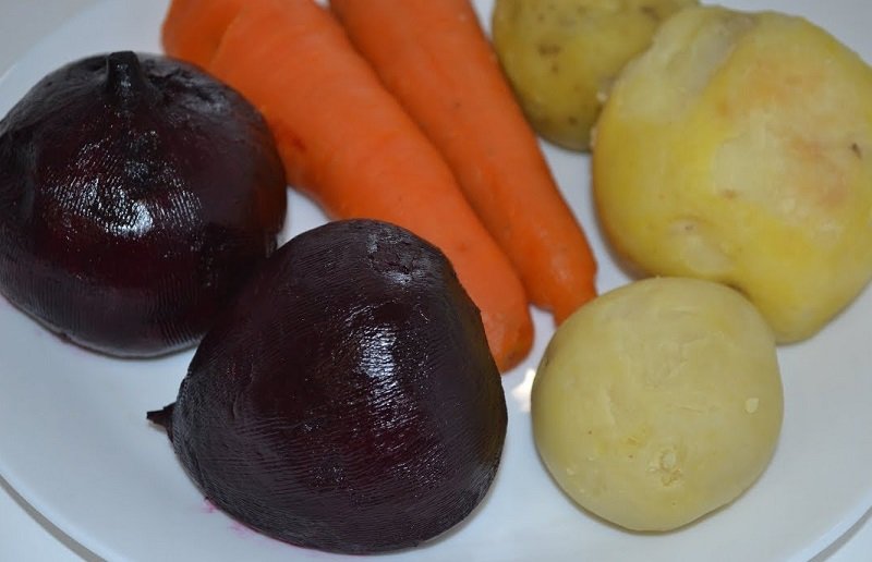 запеченные овощи