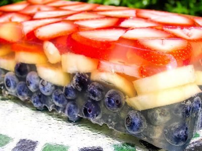 Как сделать винное желе с ягодами