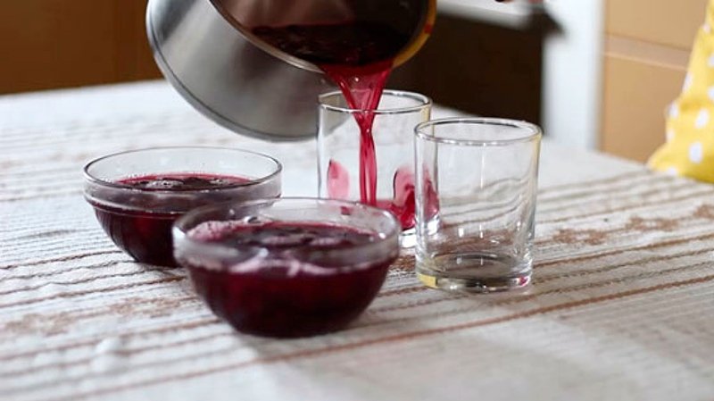 вишневое желе